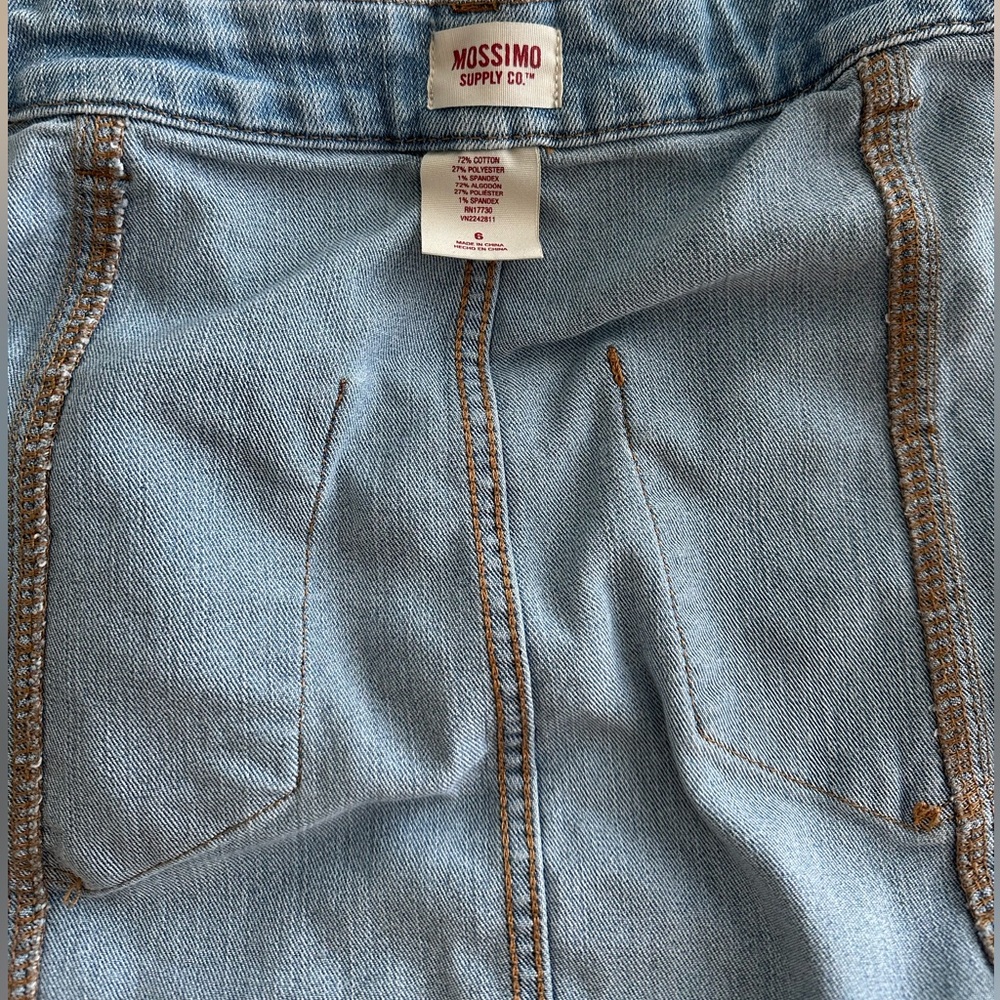 Mossimo size 6 Jean skirt